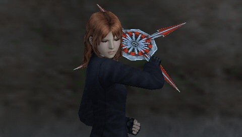 Cissnei with her shuriken Rekka