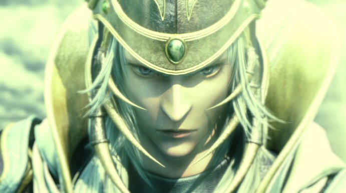 Dissidia Light Warrior close up